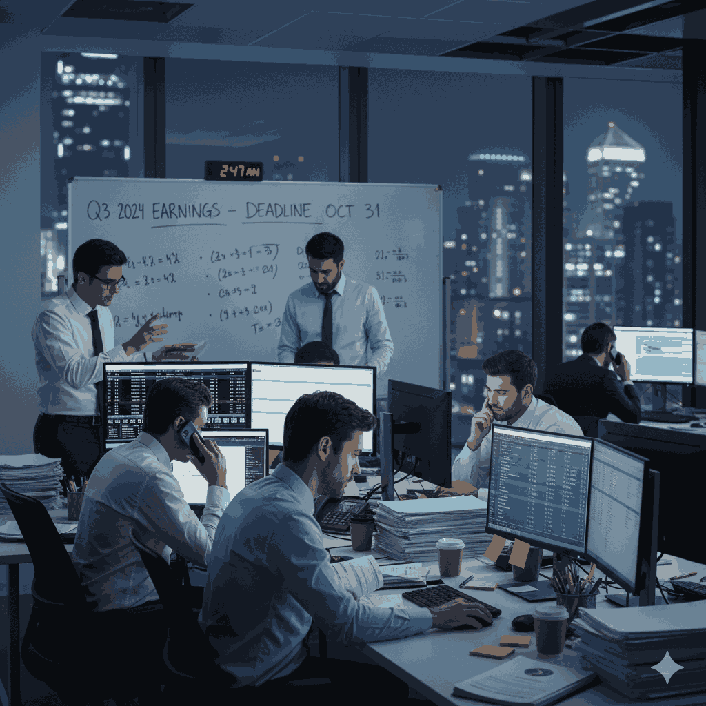 Khi đồng hồ điểm khuya, đây là lúc những con số lên tiếng. Toàn đội đang dốc sức hoàn thiện Báo cáo tài chính Quý III với sự tập trung cao nhất. Tất cả vì sự minh bạch và tin cậy. #FinanceTeam #AccountingLife #Q32024