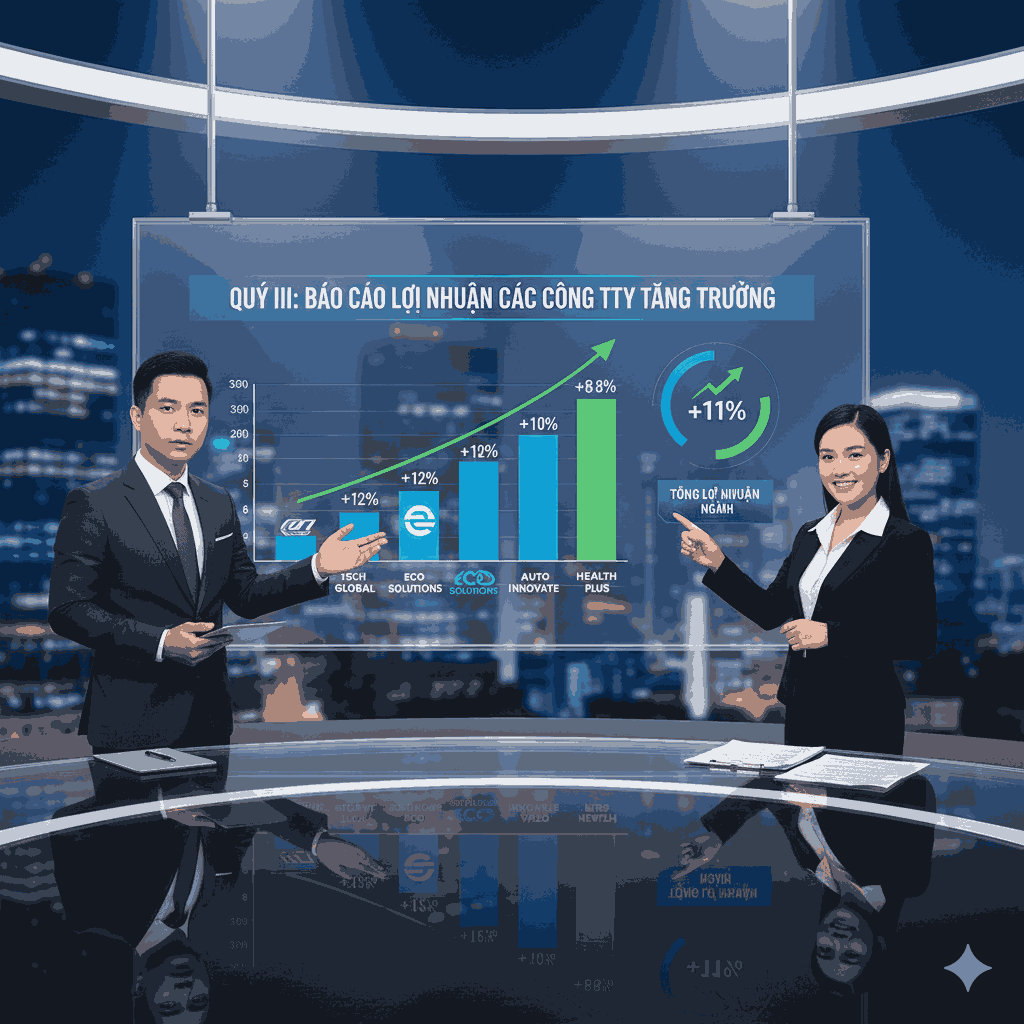 Bức tranh tài chính chân thực về đà tăng trưởng vượt bậc của các doanh nghiệp. Cùng nhìn vào các con số và dự báo cho Q4/2025.  #LoiNhuanQuy3 #KinhDoanh #ThiTruongChungKhoan #BaoCaoTaiChinh