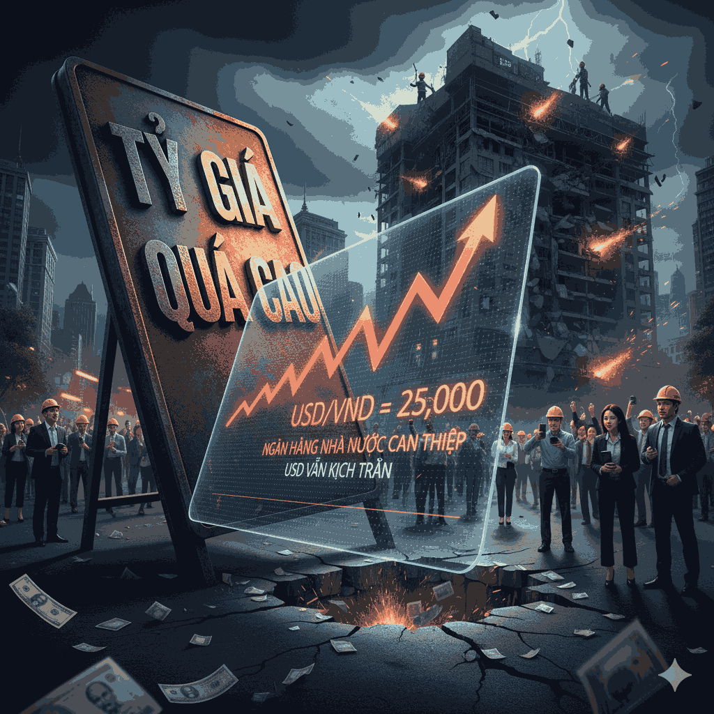 Phiên giao dịch ngày 01/10 chứng kiến thị trường ngoại tệ tiếp tục căng thẳng tột độ khi tỷ giá USD/VND kịch trần, dù Ngân hàng Nhà nước (NHNN) đã phải can thiệp bằng cách bán thêm ngoại tệ từ kho dự trữ. Áp lực tăng giá USD đến từ hai phía: đồng USD mạnh lên toàn cầu sau những tín hiệu từ FED, và nhu cầu thanh toán ngoại tệ cuối quý của các doanh nghiệp trong nước. Sự can thiệp của NHNN cho thấy nỗ lực quyết liệt nhằm ổn định thị trường, nhưng việc tỷ giá vẫn neo ở mức cao phản ánh sức ép dai dẳng và tính chất phức tạp của dòng tiền hiện tại.