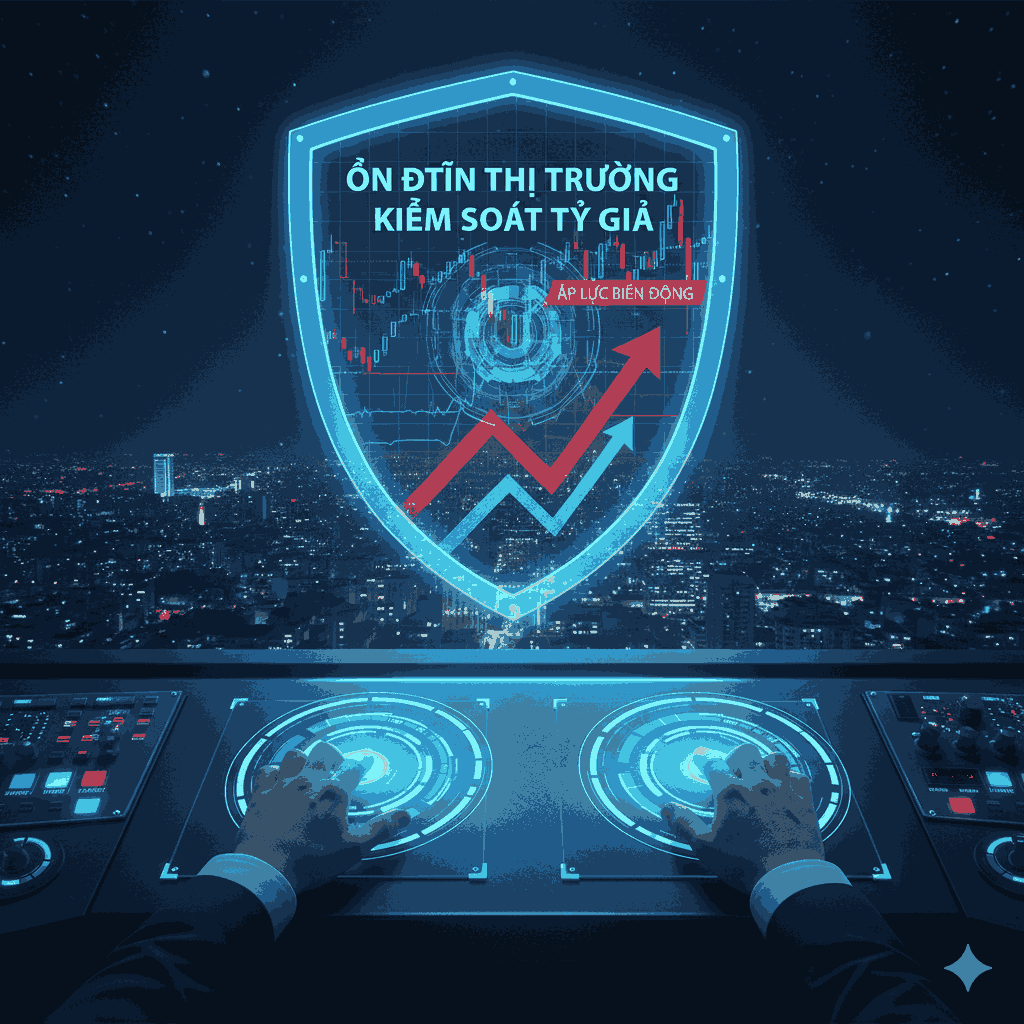 Phân tích chi tiết động thái "cân não" của Ngân hàng Nhà nước (NHNN/SBV) khi bán 1.41 tỷ USD bằng Hợp đồng Kỳ hạn kèm Quyền chọn Hủy ngang. Đây là chiến lược thông minh giúp ổn định tỷ giá và bảo toàn dự trữ ngoại hối, tránh áp lực rút vốn ngay lập tức. Xem SBV "chất lệnh" thị trường như thế nào.